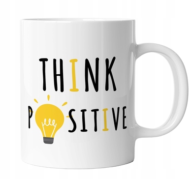 KUBEK - Myśl pozytywnie -Think positive