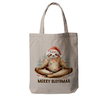 Świąteczna torba bawełniana na zakupy lub prezent - Merry Slothmas (1)