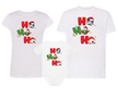 Zestaw świąteczny 2 x koszulka + body Ho Ho Ho Gwiezdne wojny (1)