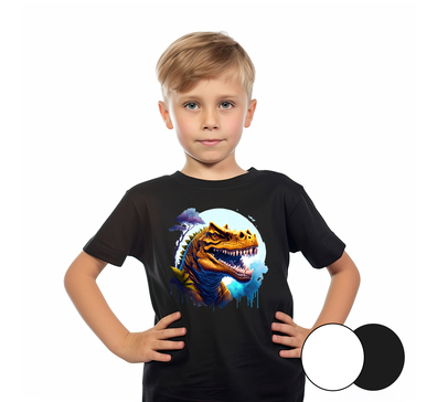 Koszulka dziecięca z dinozaurem 