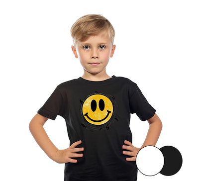 Koszulka dla dziecka z uśmiechniętą buźką 