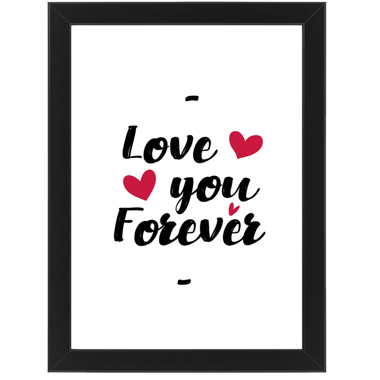 Plakat - Love you forever (1)